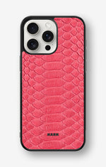 iPhone 15 Pro Max Hard Case – Pink Snake - View 1