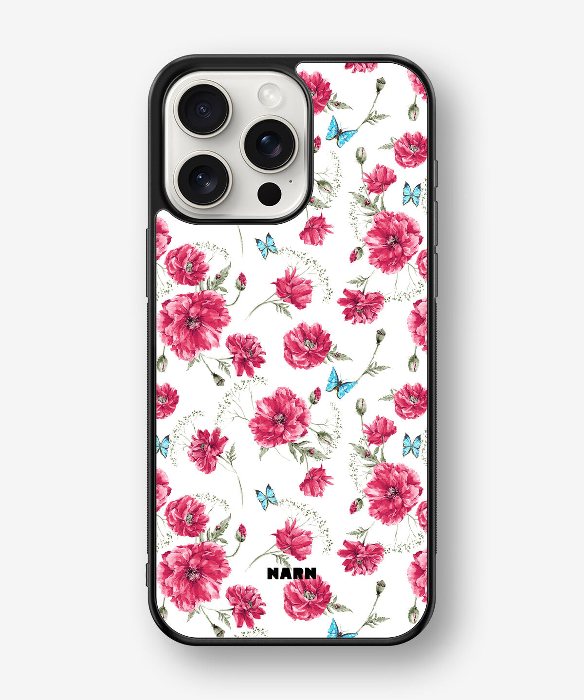 iPhone 15 Pro Max Hard Case – Poppies in Bloom - View 1