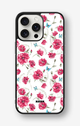 iPhone 15 Pro Max Hard Case – Poppies in Bloom - View 1