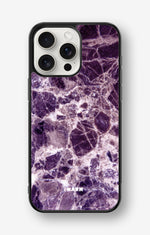 iPhone 15 Pro Max Hard Case – Purple Marble - View 1