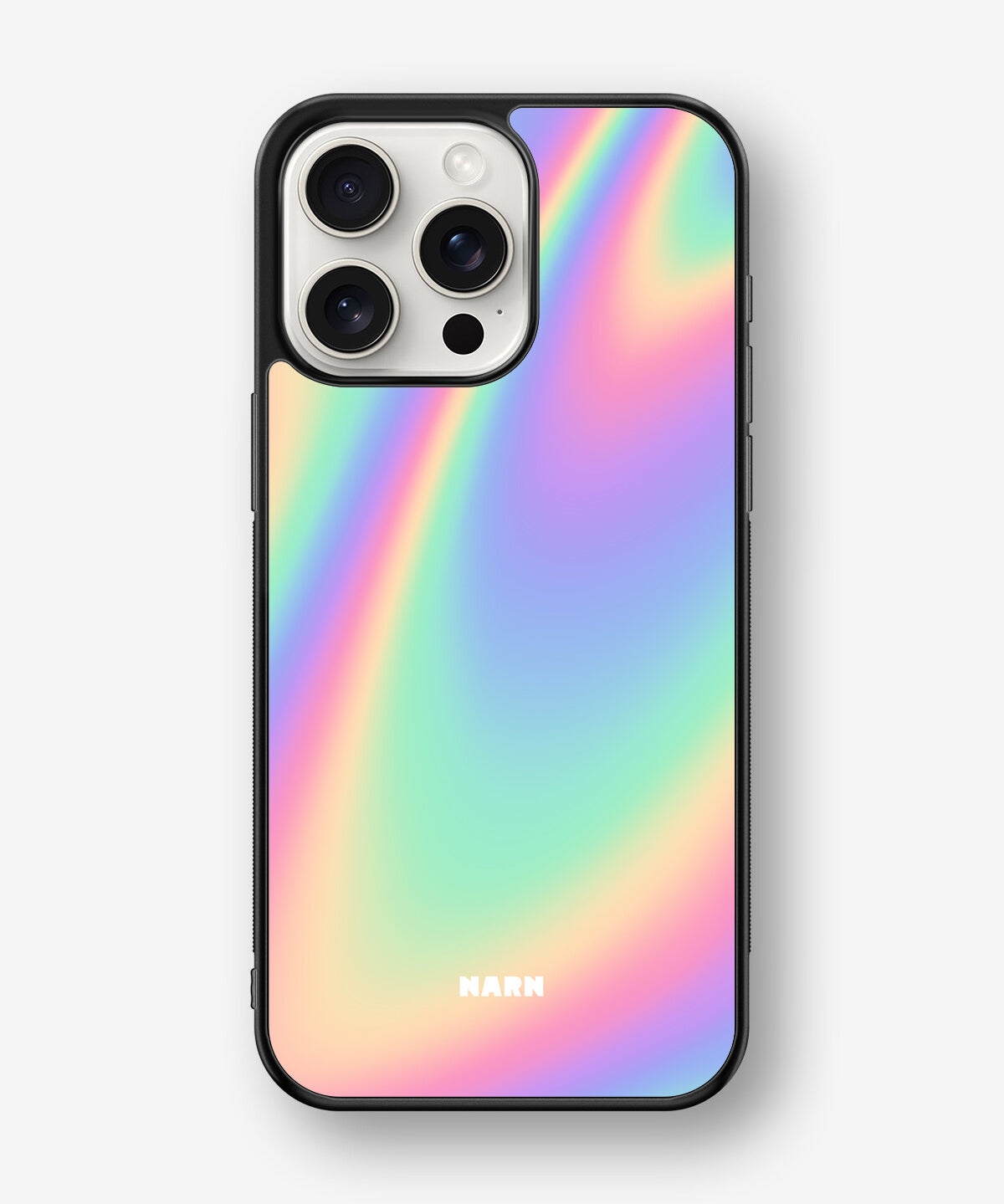 iPhone 15 Pro Max Hard Case – Rainbow Haze - View 1