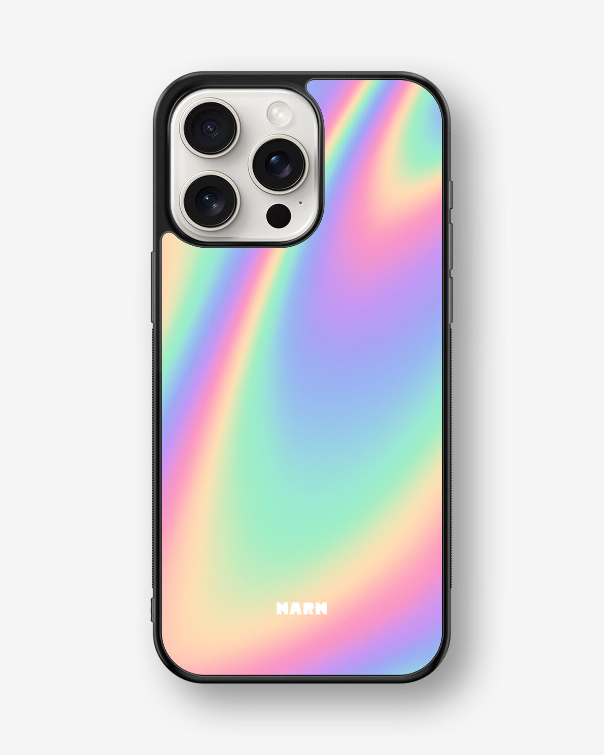 iPhone 15 Pro Max Hard Case – Rainbow Haze - View 1
