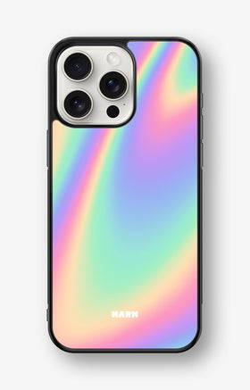iPhone 15 Pro Max Hard Case – Rainbow Haze - View 1
