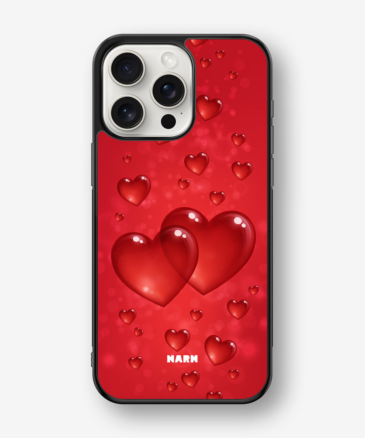 iPhone 15 Pro Max Hard Case – Red Romance - View 1