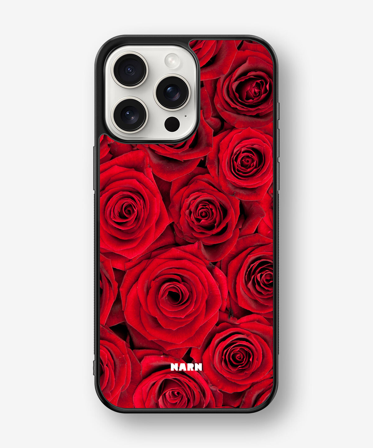iPhone 15 Pro Max Hard Case – Red Roses - View 1