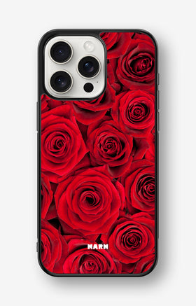iPhone 15 Pro Max Hard Case – Red Roses - View 1