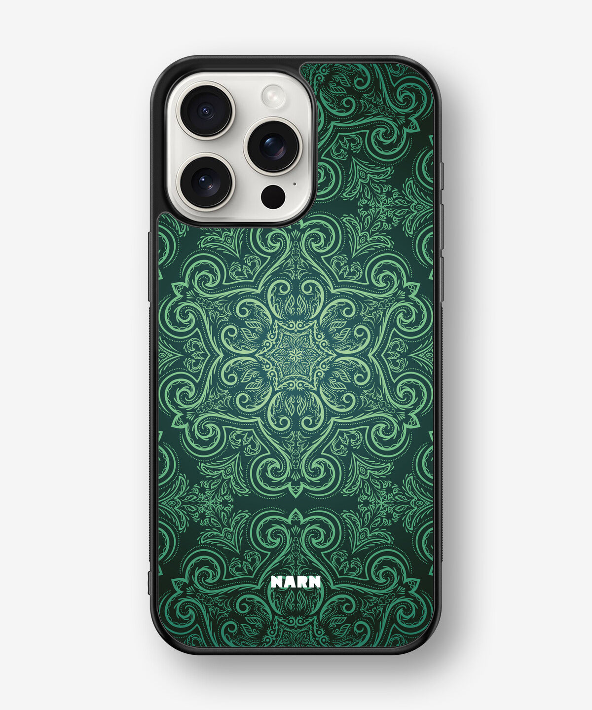 iPhone 15 Pro Max Hard Case – Retro Forest - View 1