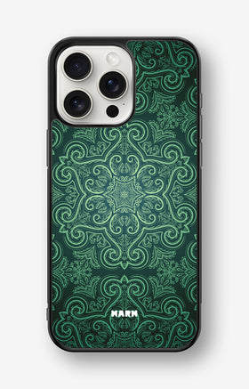 iPhone 15 Pro Max Hard Case – Retro Forest - View 1