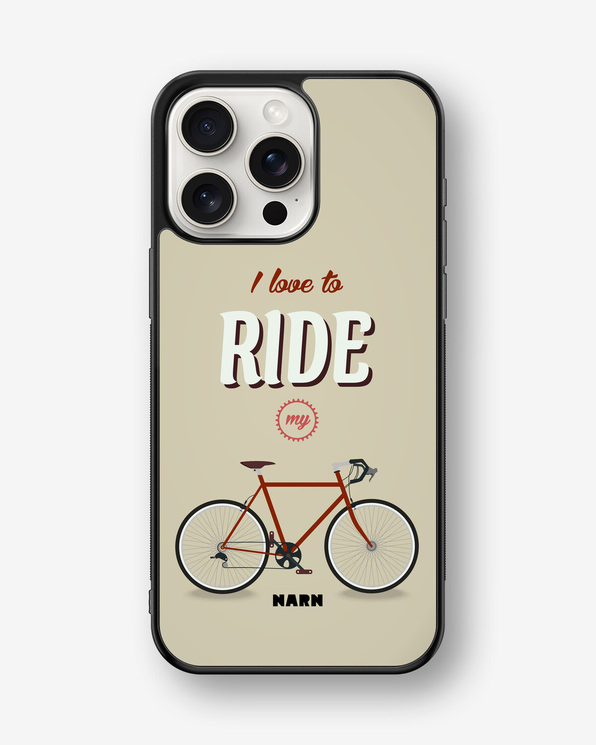 iPhone 15 Pro Max Hard Case – Ride My Bicycle - View 1