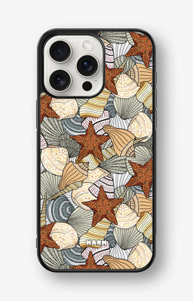 iPhone 15 Pro Max Hard Case – Sea Shells - View 1