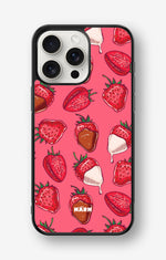 iPhone 15 Pro Max Hard Case – Strawberry Chocolate - View 1