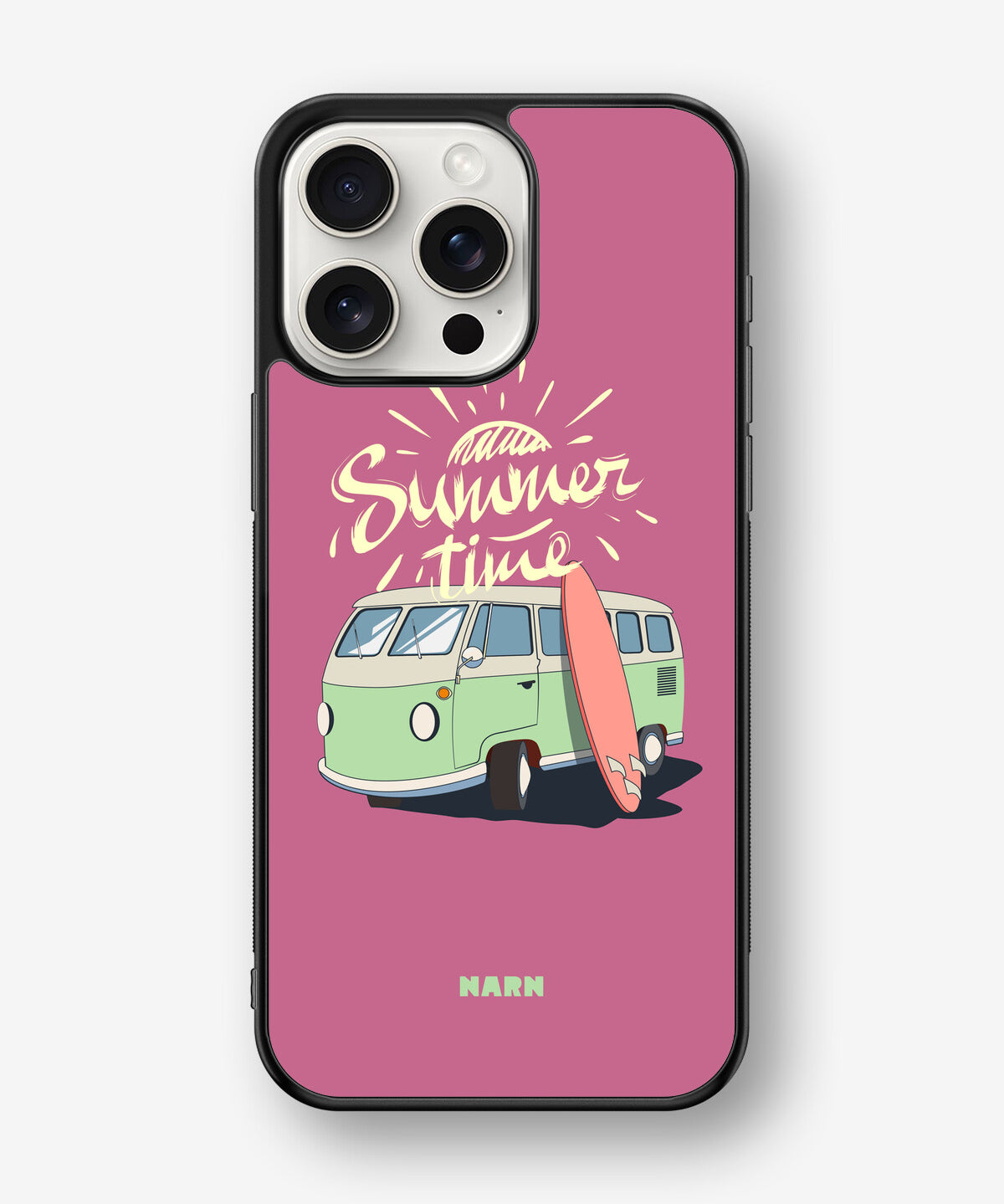 iPhone 15 Pro Max Hard Case – Summer Van - View 1