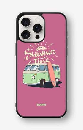 iPhone 15 Pro Max Hard Case – Summer Van - View 1