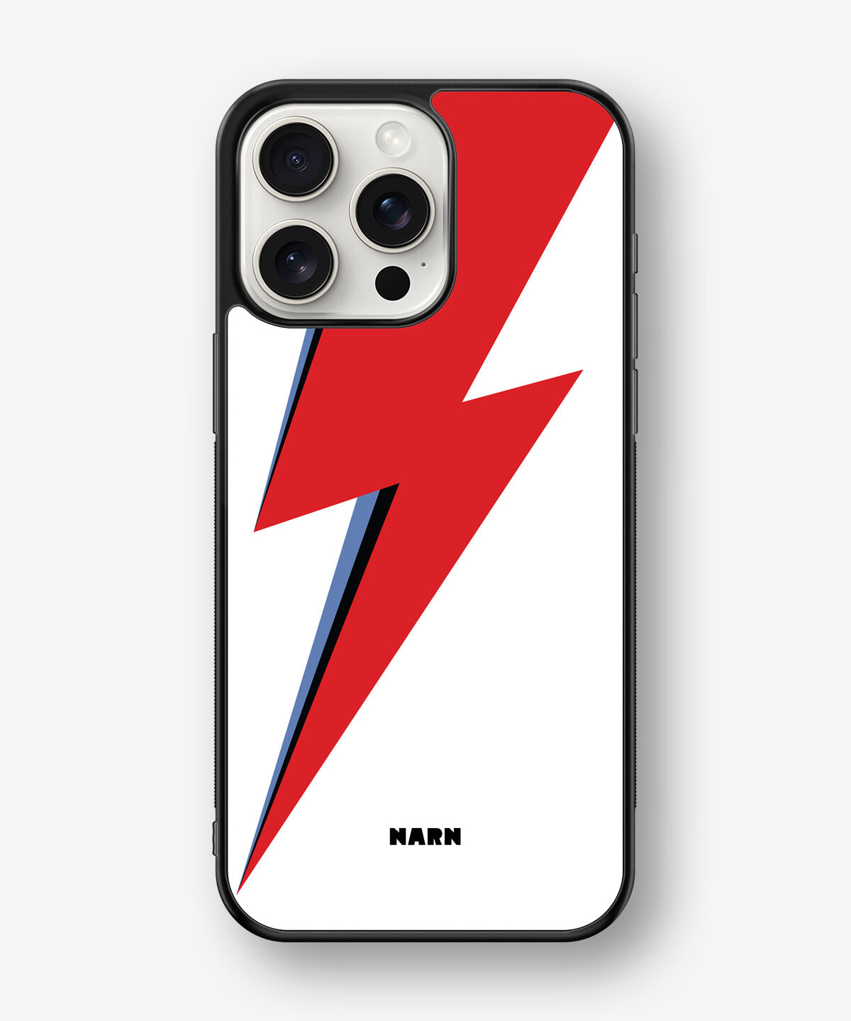 iPhone 15 Pro Max Hard Case – White Bowie  - View 1