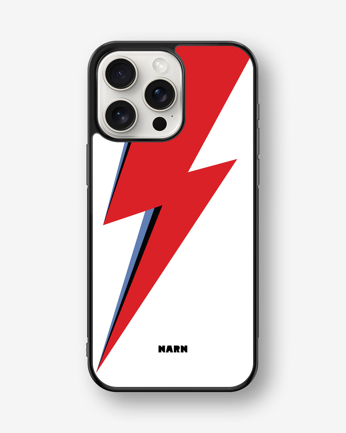 iPhone 15 Pro Max Hard Case – White Bowie  - View 1