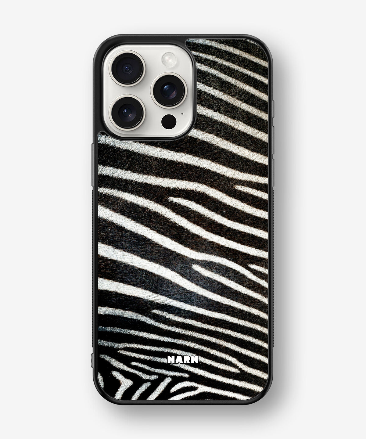 iPhone 15 Pro Max Hard Case – Zebra Stripe - View 1