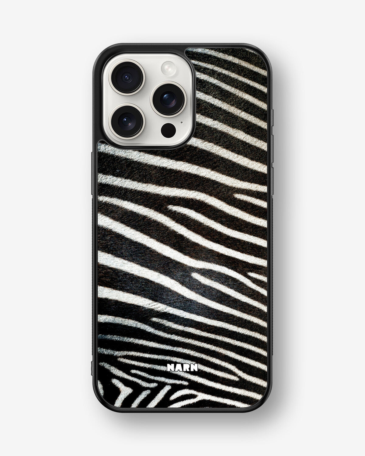 iPhone 15 Pro Max Hard Case – Zebra Stripe - View 1