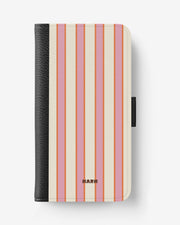 iPhone 15 Pro Max Wallet Case - Sweet Stripe - View 1