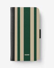 iPhone 15 Pro Max Wallet Case - Vert Stripe - View 1