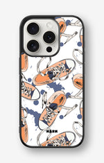 iPhone 15 Pro Hard Case – Apricot Sneakers - View 1