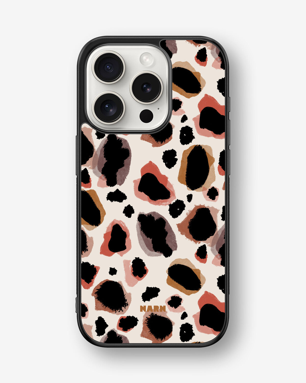 iPhone 15 Pro Hard Case – Artsy Leopard - View 1