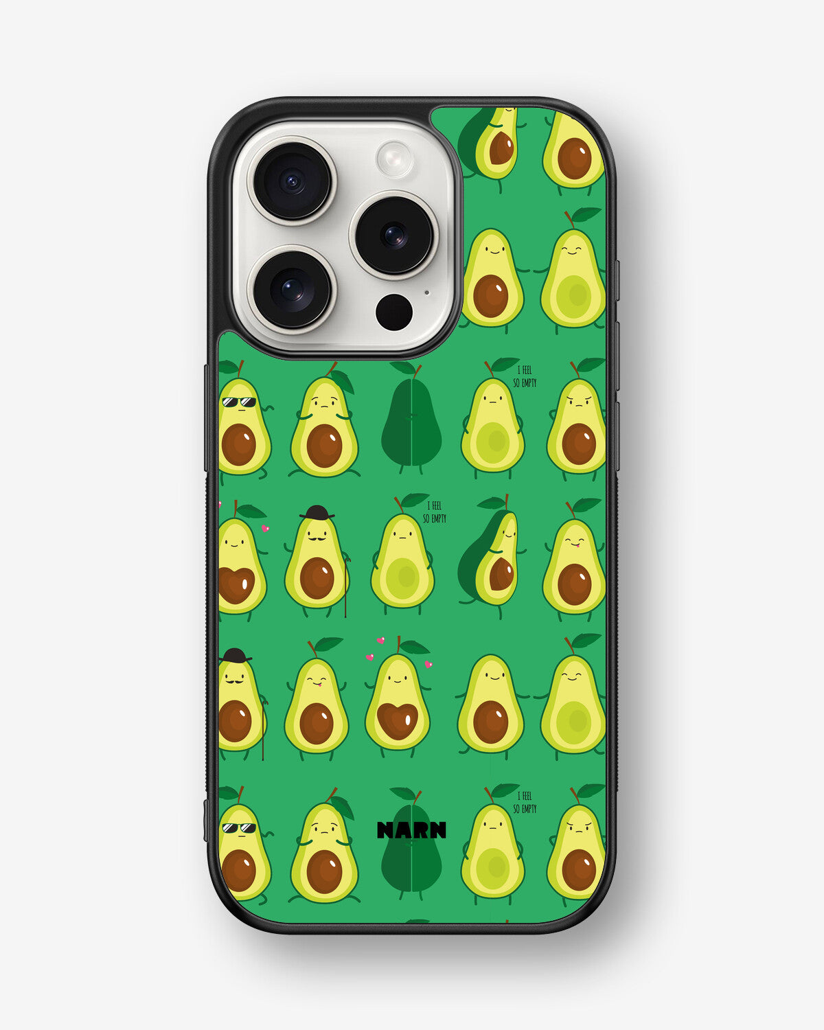 iPhone 15 Pro Hard Case – Avocado Mood - View 1