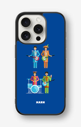 iPhone 15 Pro Hard Case – Beatles Blue - View 1