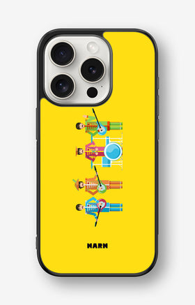 iPhone 15 Pro Hard Case – Beatles Yellow - View 1