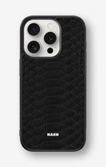 iPhone 15 Pro Hard Case – Black Snake - View 1