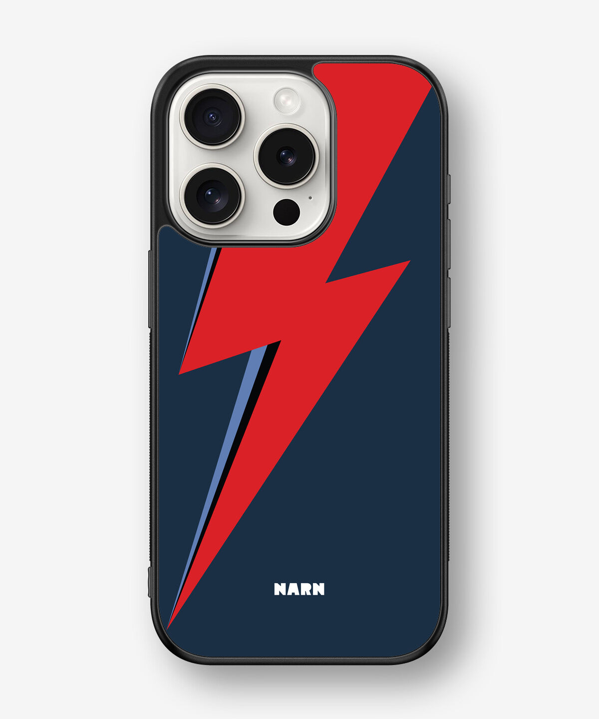 iPhone 15 Pro Hard Case – Blue Bowie - View 1