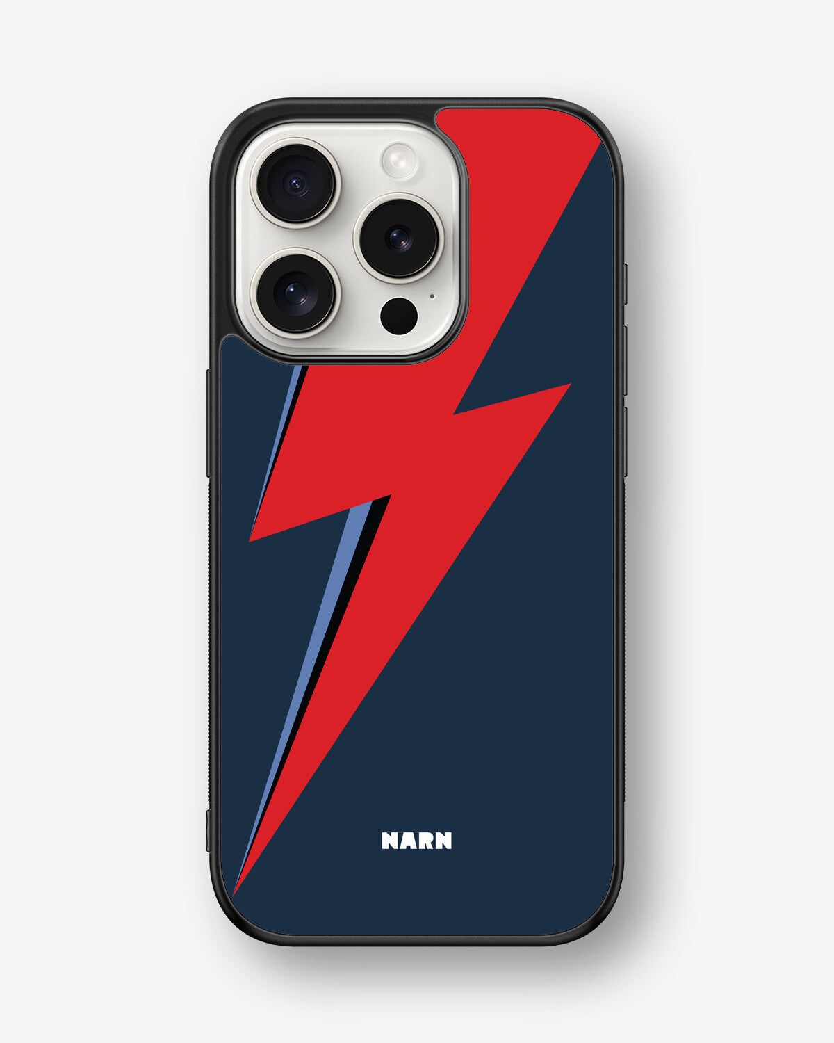 iPhone 15 Pro Hard Case – Blue Bowie - View 1