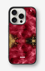 iPhone 15 Pro Hard Case – Burgendy Shimmer - View 1