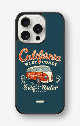 iPhone 15 Pro Hard Case – California Surf - View 1