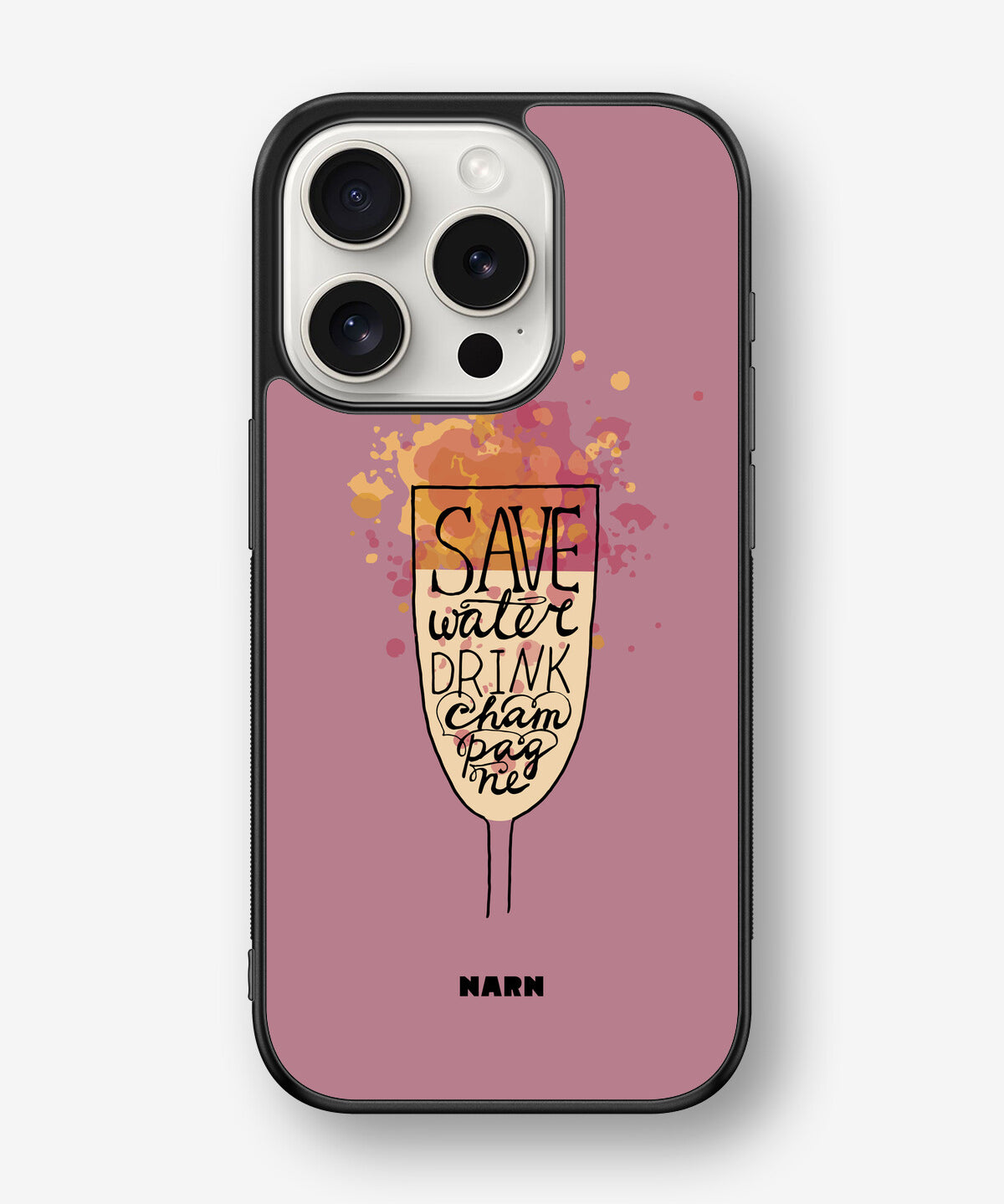 iPhone 15 Pro Hard Case – Champagne - View 1