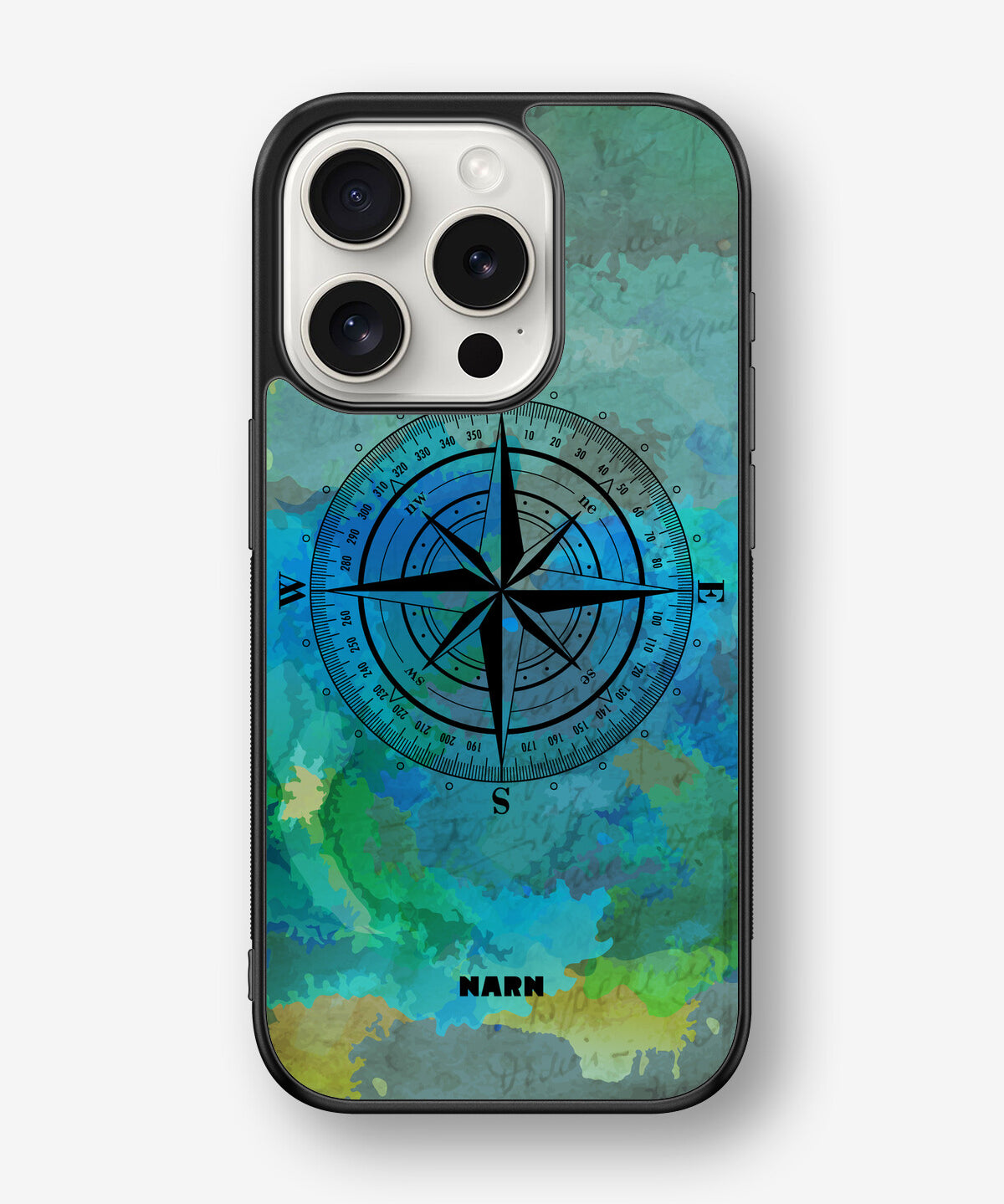 iPhone 15 Pro Hard Case – Compass - View 1