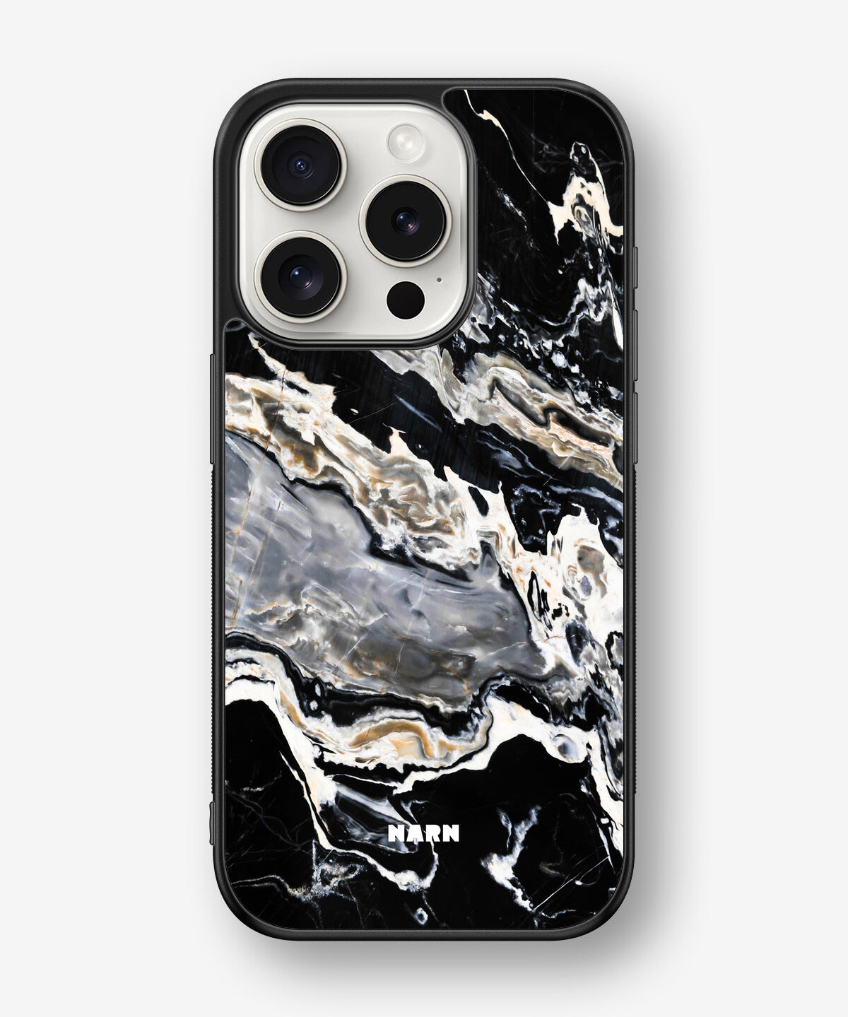 iPhone 15 Pro Hard Case – Dark Swirl - View 1
