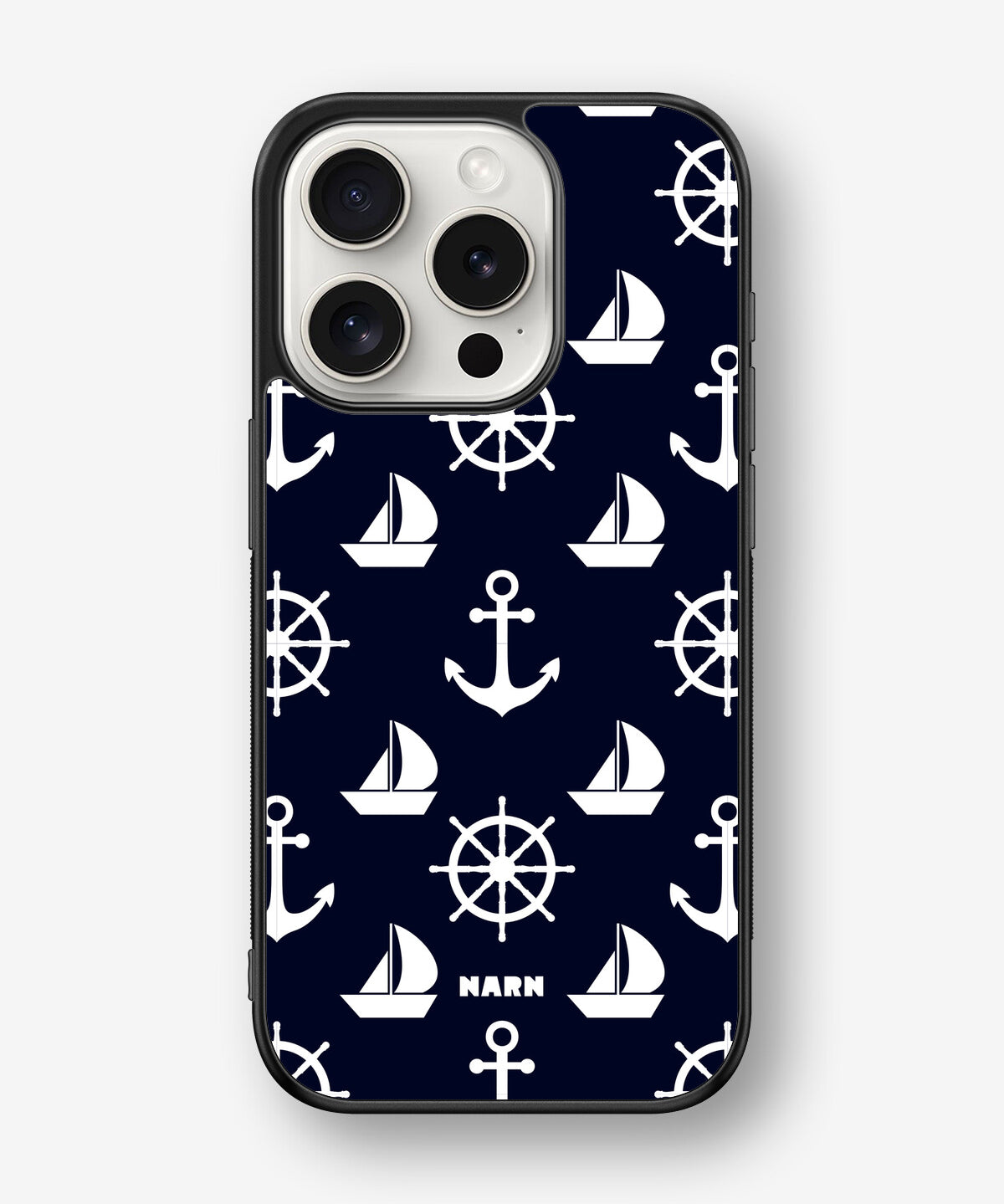 iPhone 15 Pro Hard Case – Deep Blue Voyage - View 1