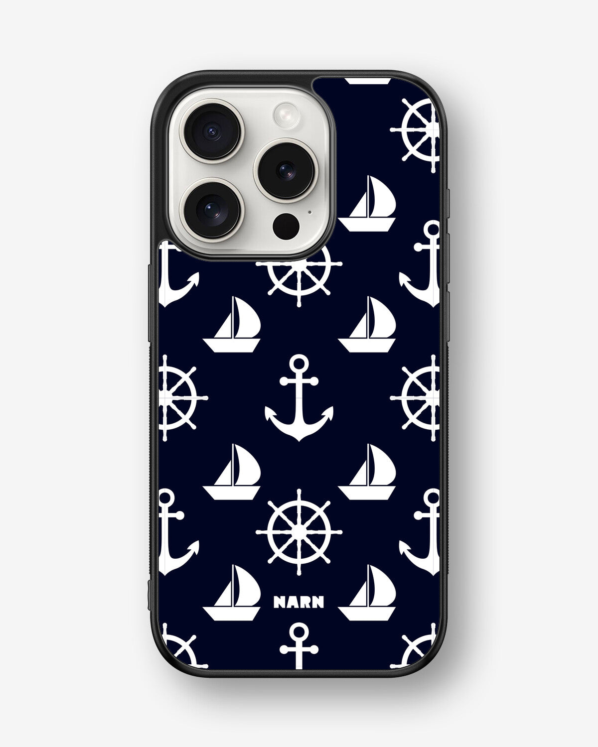 iPhone 15 Pro Hard Case – Deep Blue Voyage - View 1