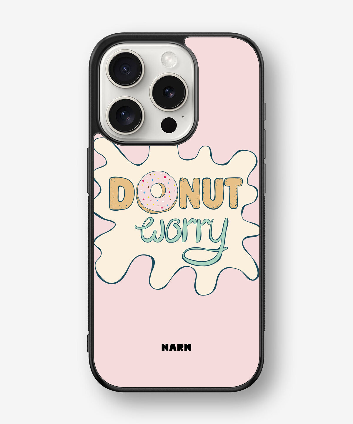 iPhone 15 Pro Hard Case – Donut Worry - View 1