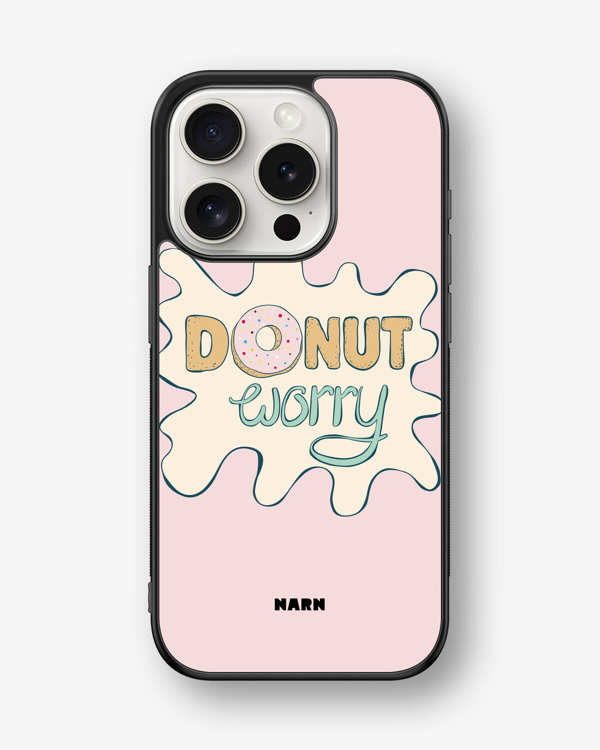 iPhone 15 Pro Hard Case – Donut Worry - View 1