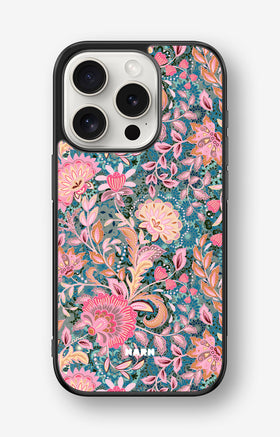 iPhone 15 Pro Hard Case – Fantasy Flowers - View 1