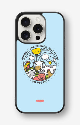iPhone 15 Pro Hard Case – Friends, Not Food - View 1