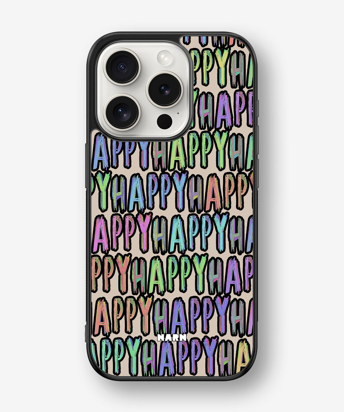 iPhone 15 Pro Hard Case – Happy - View 1