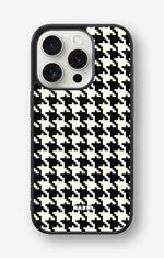 iPhone 15 Pro Hard Case – Houndstooth - View 1