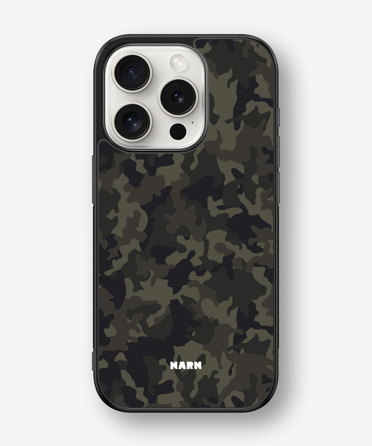 iPhone 15 Pro Hard Case – Jungle Green Camo - View 1