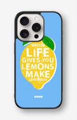 iPhone 15 Pro Hard Case – Lemon Quote - View 1