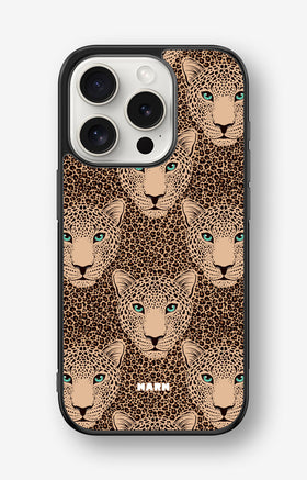 iPhone 15 Pro Hard Case – Leopard Gaze - View 1