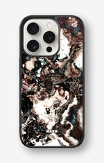 iPhone 15 Pro Hard Case – Marble Brown - View 1