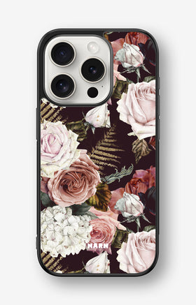 iPhone 15 Pro Hard Case – Midnight Roses - View 1