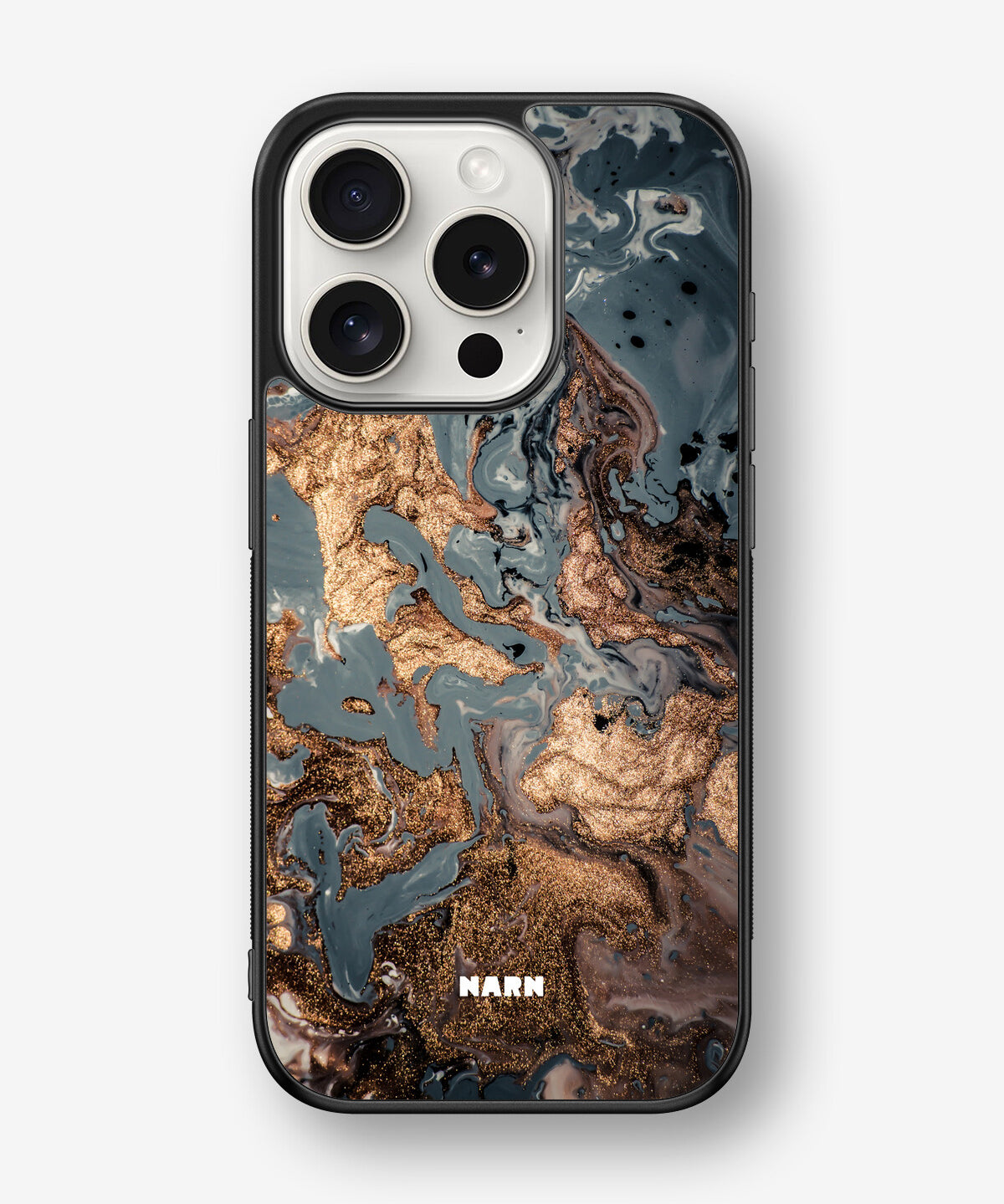 iPhone 15 Pro Hard Case – Molten Gold - View 1